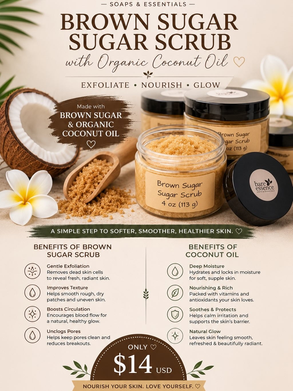 Brown Sugar Scrub