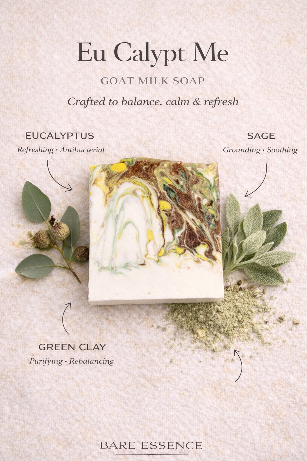 Eu Calypt Me Bar Soap