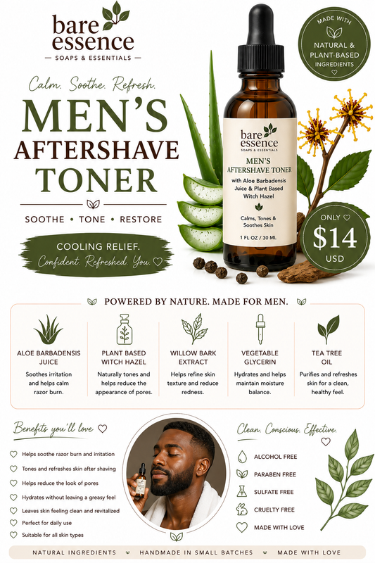 Men’s Aftershave/Facial Toner