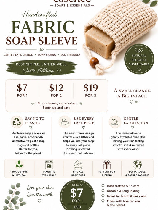 Fabric Soap Sleeve